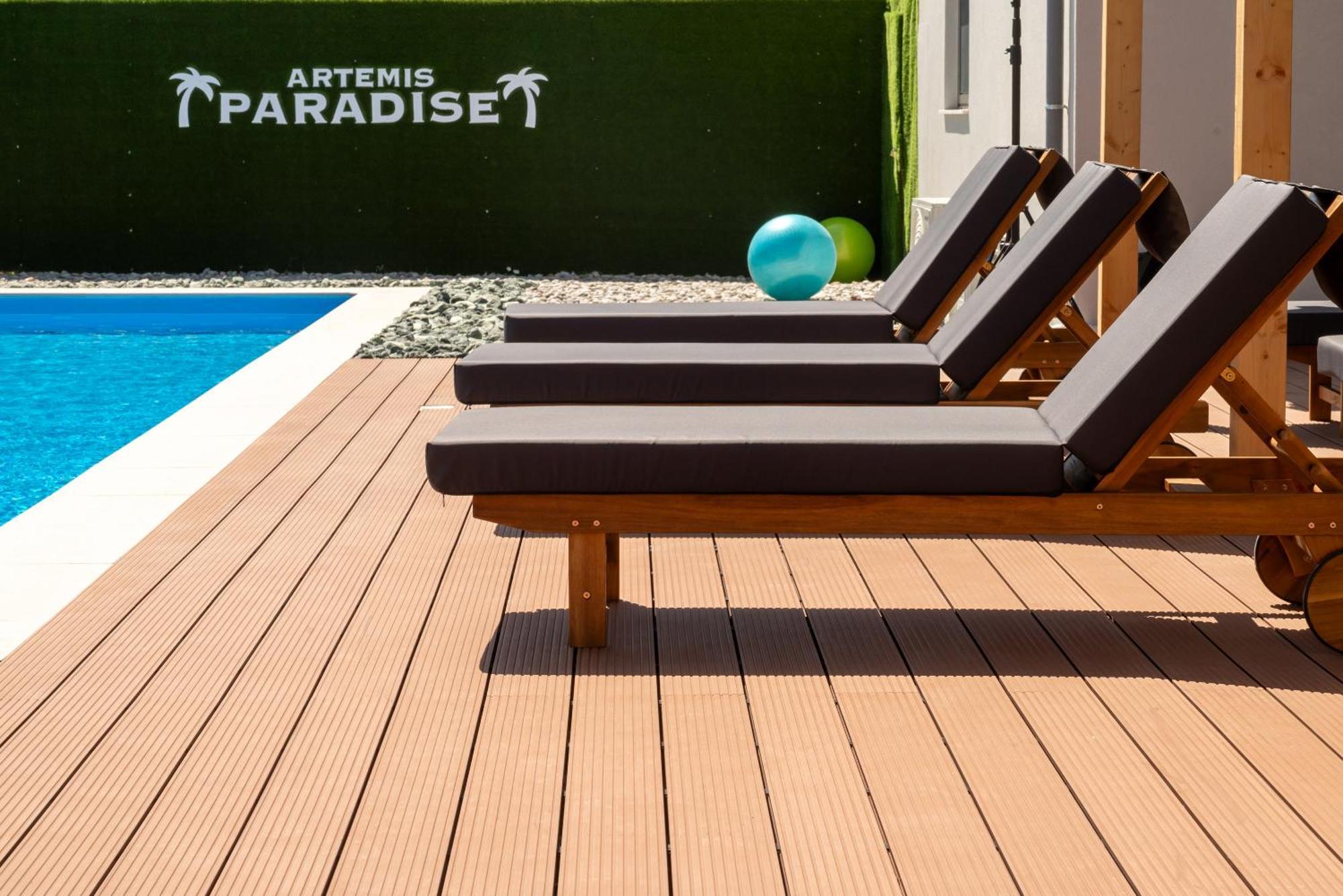 Paradise Apartments Artemida Eksteriør billede
